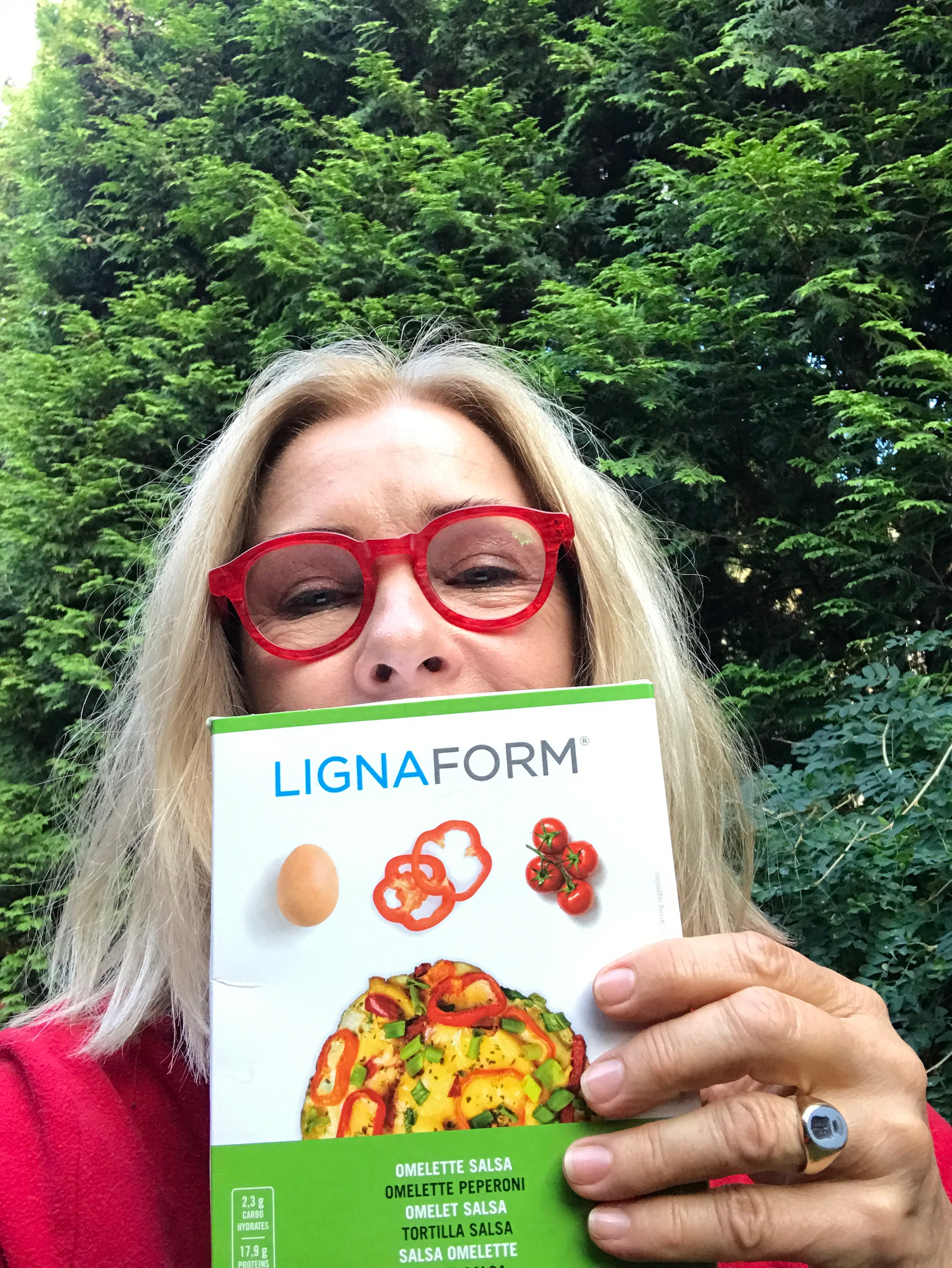 Malgorzata Potocka z omletem Lignaform
