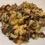 omlet Lignaform z grzybami i szczypiorkiem