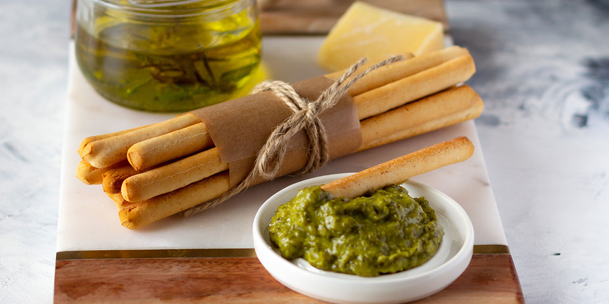 Pesto brokułowo-szpinakowe